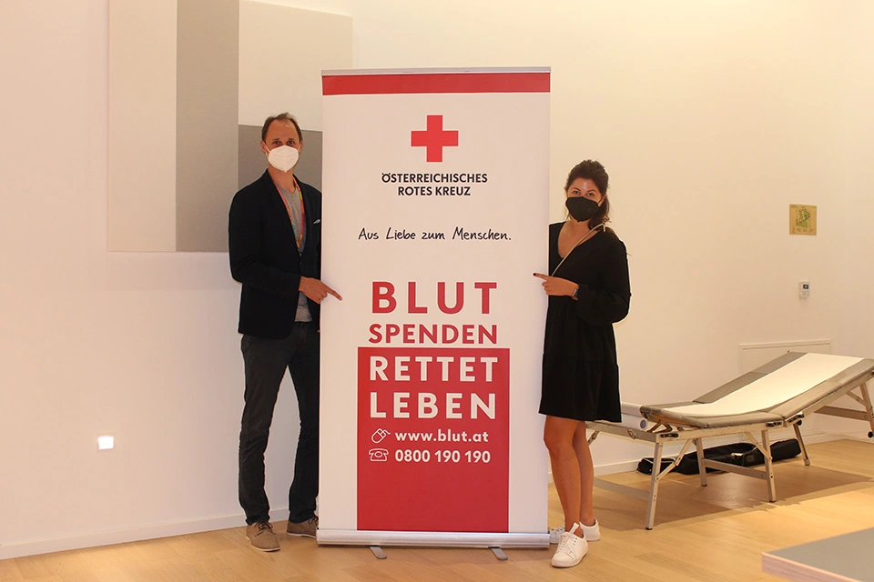 Blutspenden rettet Leben