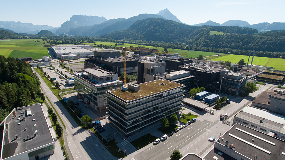 Luftaufnahme Novartis Schaftenau