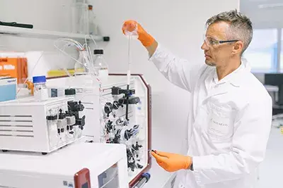 Mitarbeiter im Analytics Lab