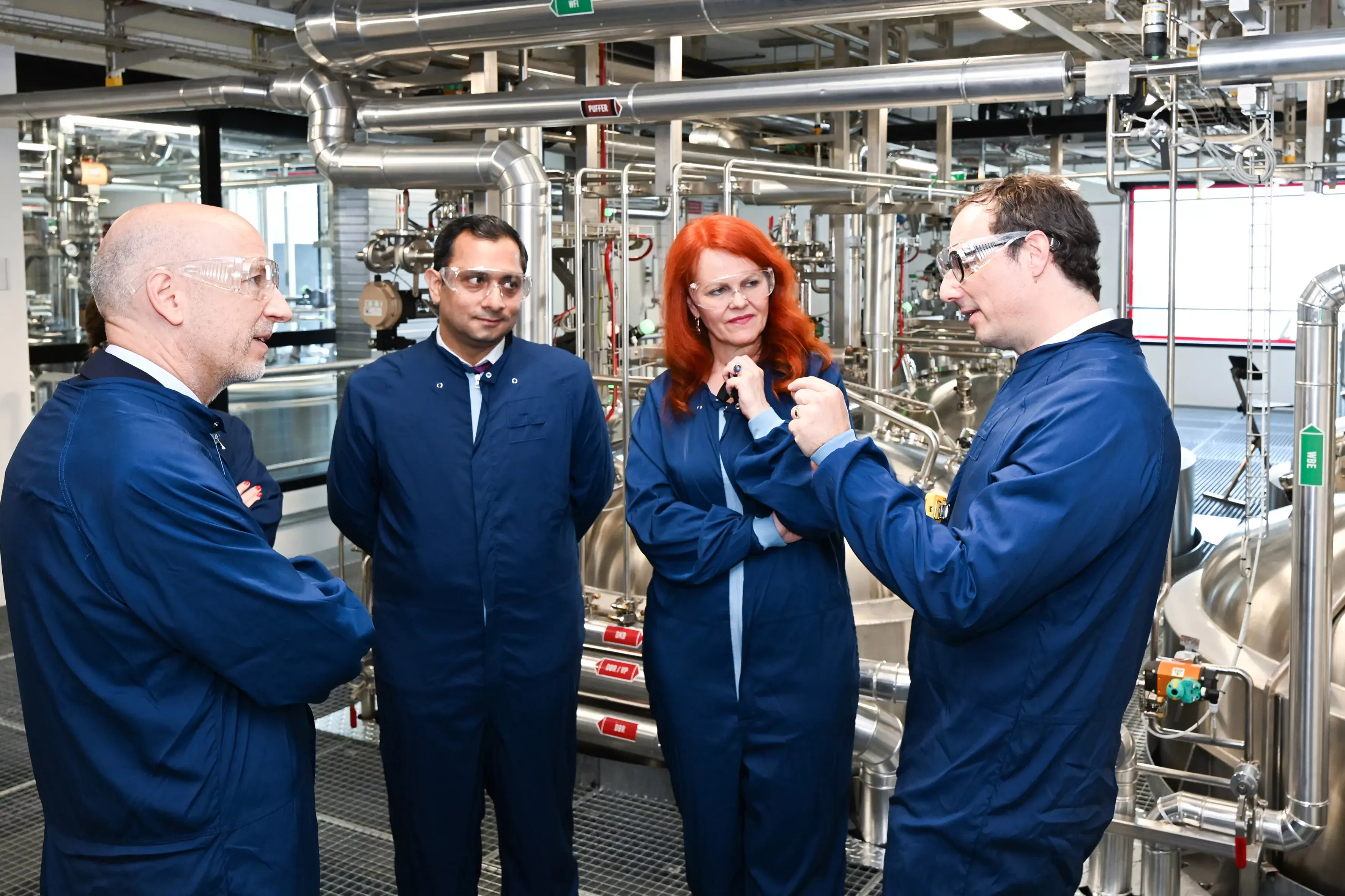 Führung durch die Anlage