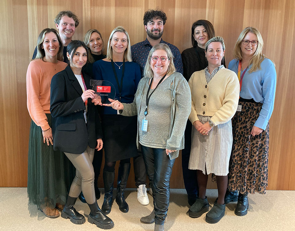 Top Employer 2025 - Gruppenfoto