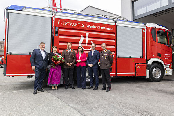  v.l.n.r: Josef Greiderer, Martina Hofer, Herbert Mayrhofer, Astrid Mair, Roland Gander, Andreas Oblasser
