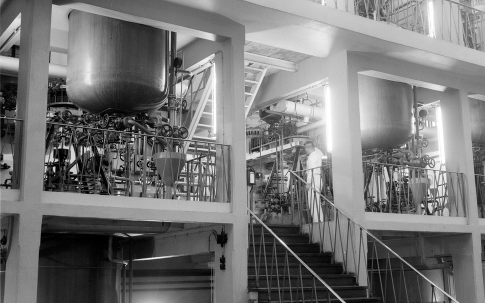 Partial view of fermentation