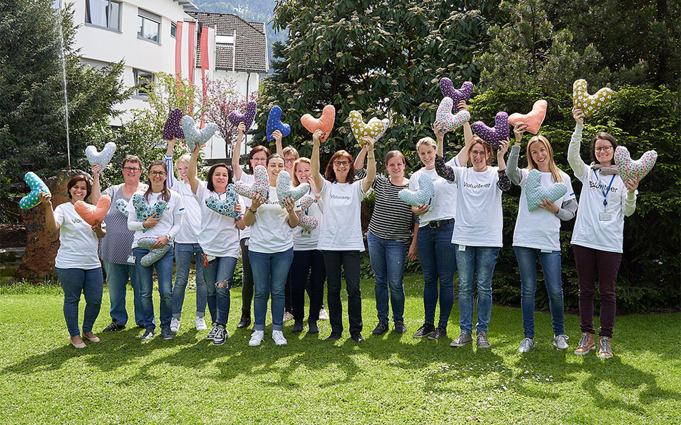 CPD 2019 Nähen von Herzkissen