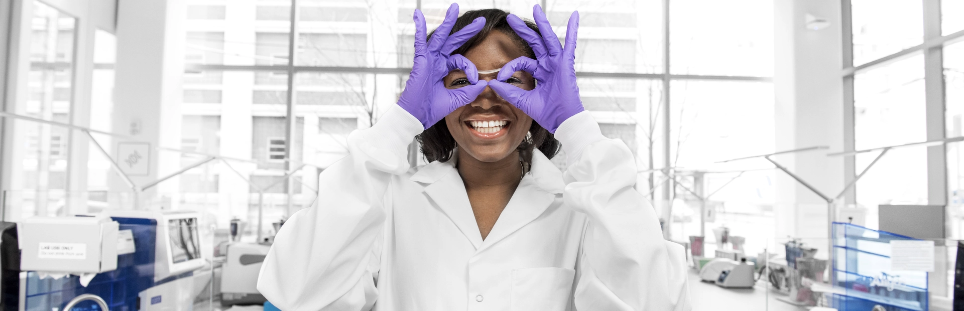 Woman scientist in lab
