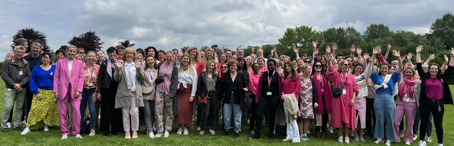 Team Novartis Belgium in open field