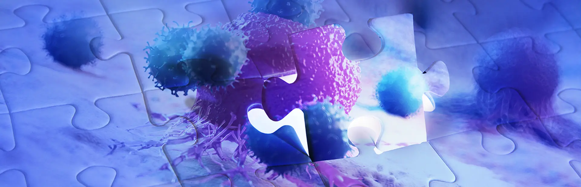 Eine Illustration, die ein Puzzle verwendet, um ein zu lösendes Rätsel vorzuschlagen