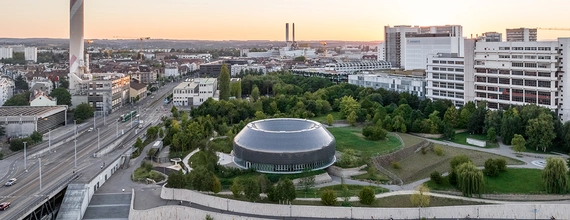 Novartis Pavillon und Campus in Basel