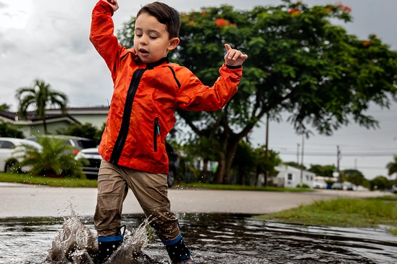 Matteo Almeida, ein junger Patient mit SMA Typ 1 