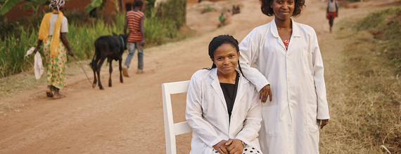 Ärztinnen in Ruanda