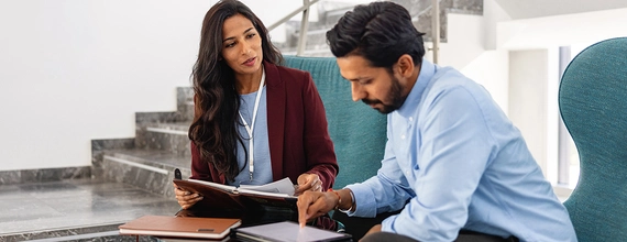 Dialogue entre collègues