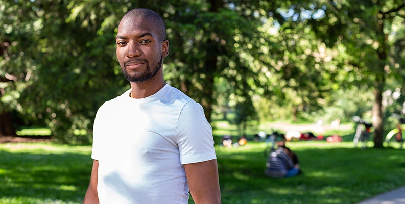 David issom est un patient et un représentant des patients