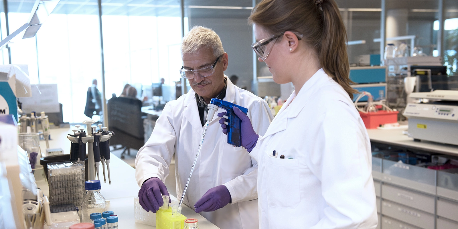 Berufsbildner bei der Arbeit