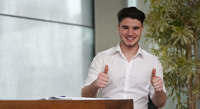 Samuel veut changer la Suisse.