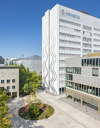Le campus Novartis à Bâle, Suisse