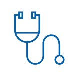 Icon of stethoscope