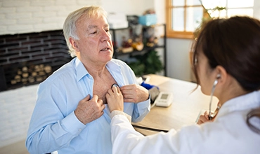 Pacient v ordinaci lékařky