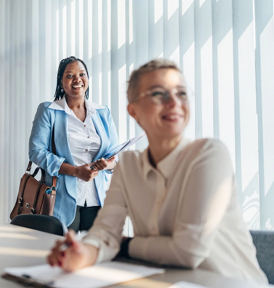 Geschäftsmeeting in einem modernen Büro.