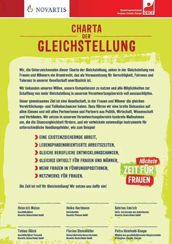 Charta der Gleichstellung