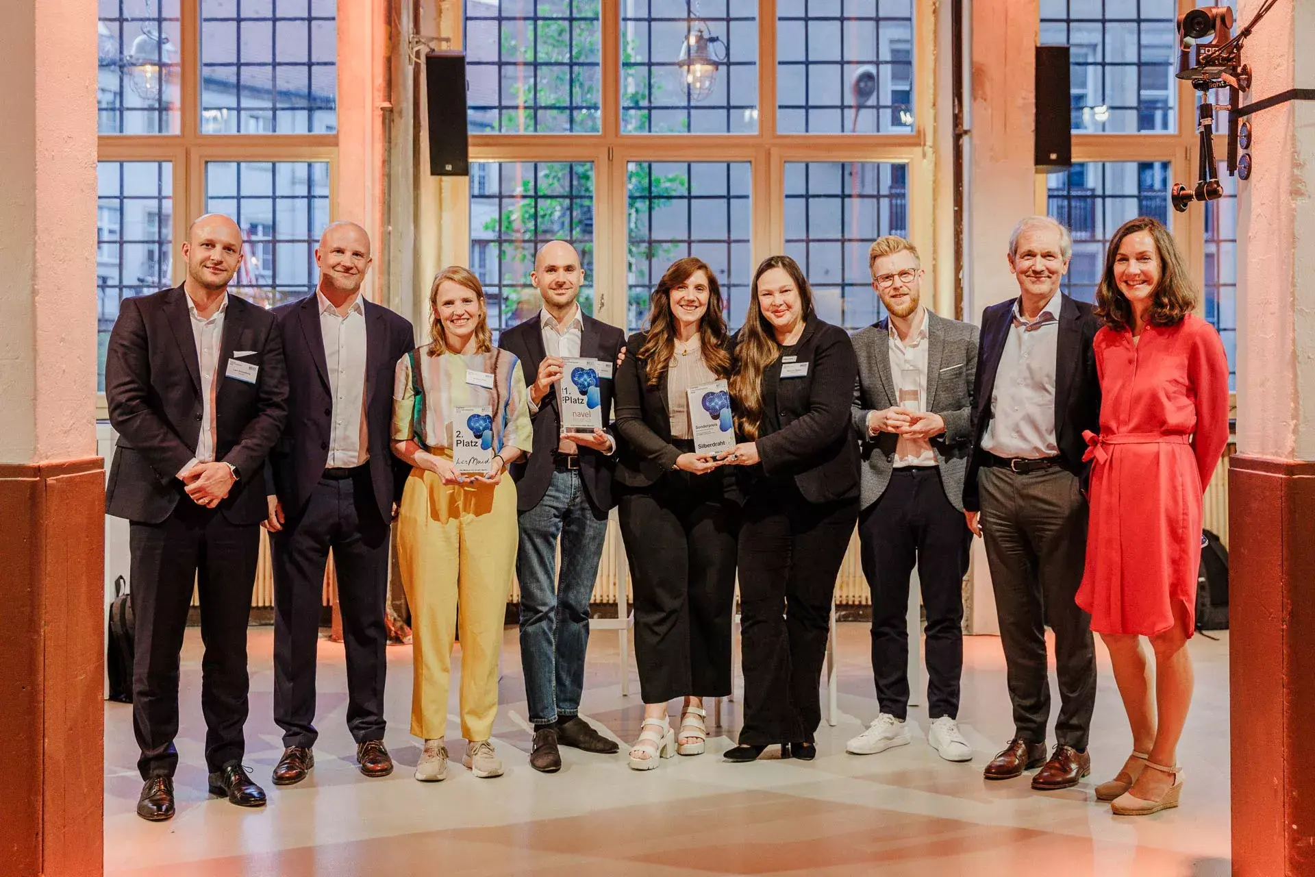 Pressefoto der Gewinner des DGP 2024