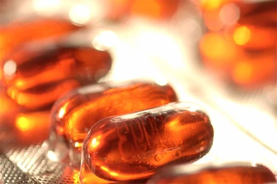 Ein Blister Tabletten