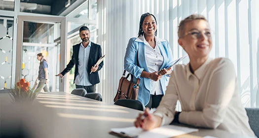 Geschäftsmeeting in einem modernen Büro
