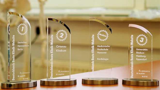 Gewinner des Wettbewerbs Beste Klinik Website 2016 Gewinner des Wettbewerbs Beste Klinik Website 2016