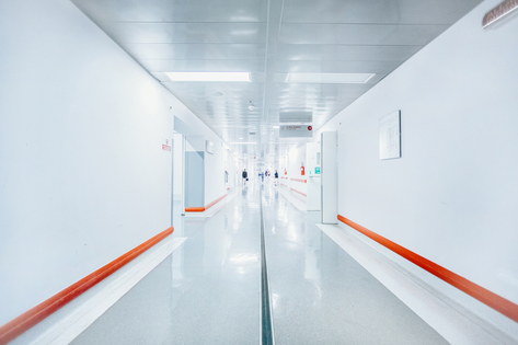 Pasillo de hospital