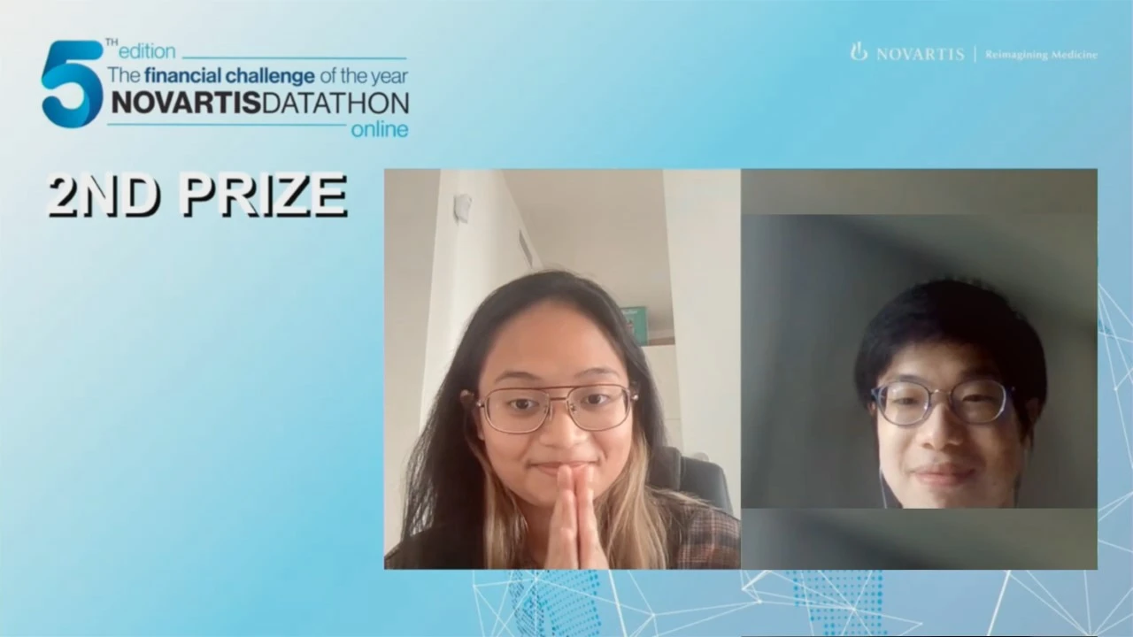 Segundo puesto de la Novartis Datathon