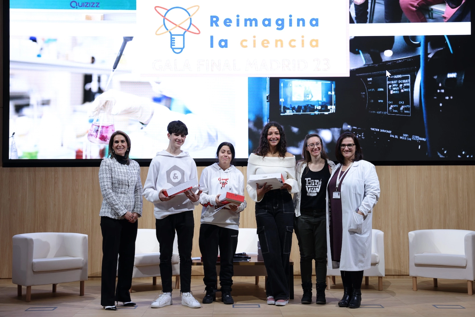 Ganadores de la edición Reimagina La Ciencia Madrid 23-24