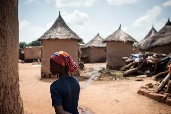 Niño en Mali