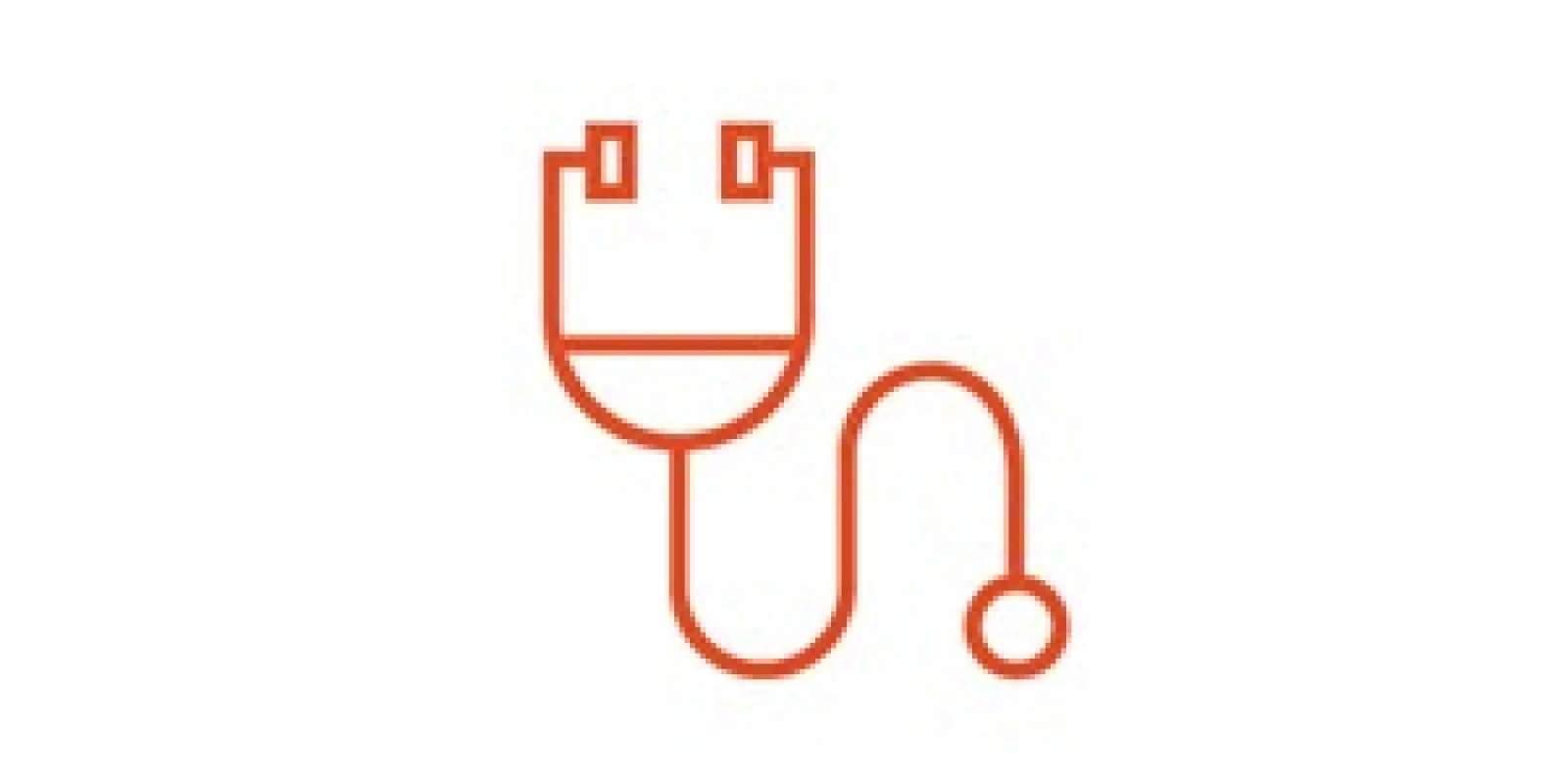Medicine stethoscope icon