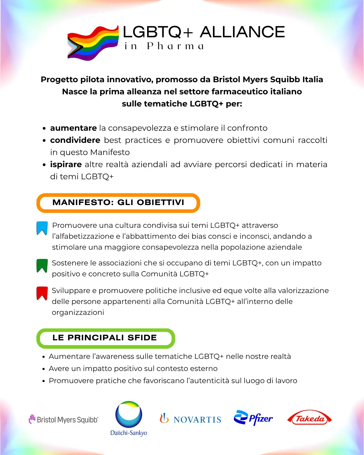 LGBTQ+ Alliance in Pharma: un’alleanza per il cambiamento
