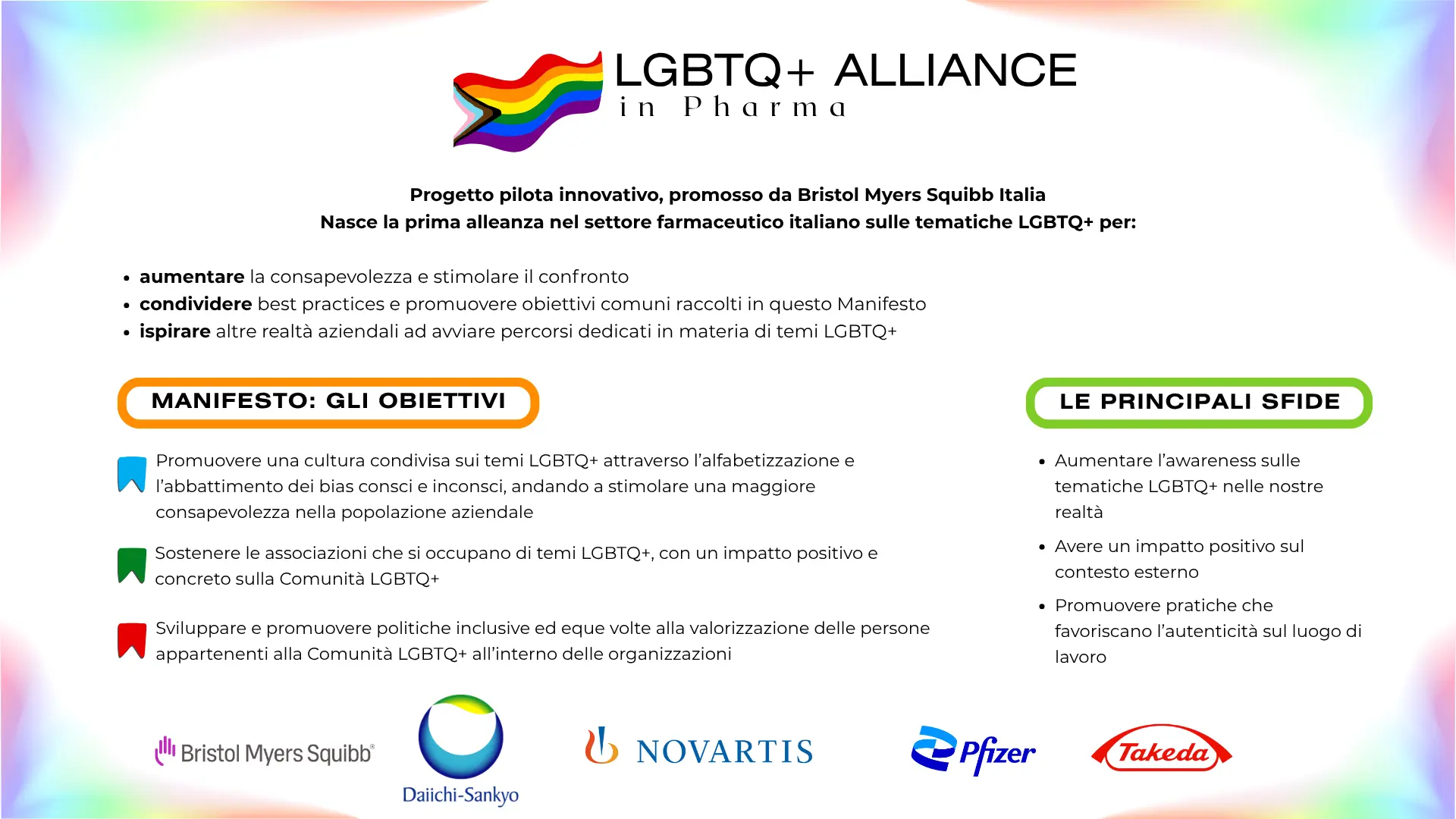 LGBTQ+ Alliance in Pharma: un’alleanza per il cambiamento