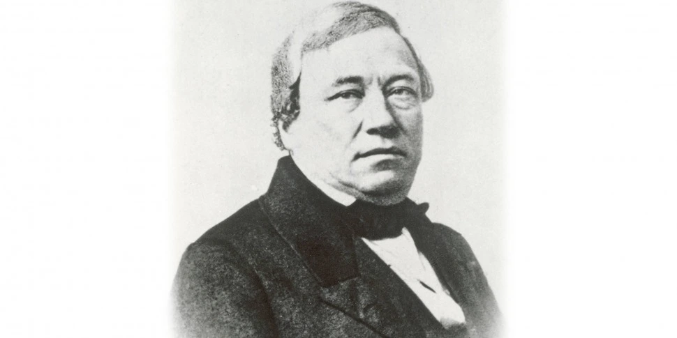 In 1859, Alexander Clavel (1805-1873) takes up the production of fuchsine, a synthetic dye, in his silk dyeing factory in Basel, Switzerland.