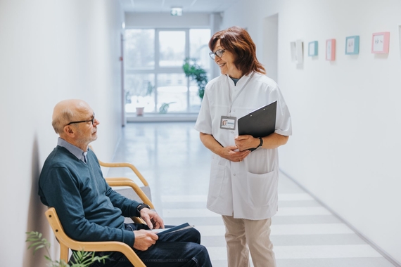 Patient met arts