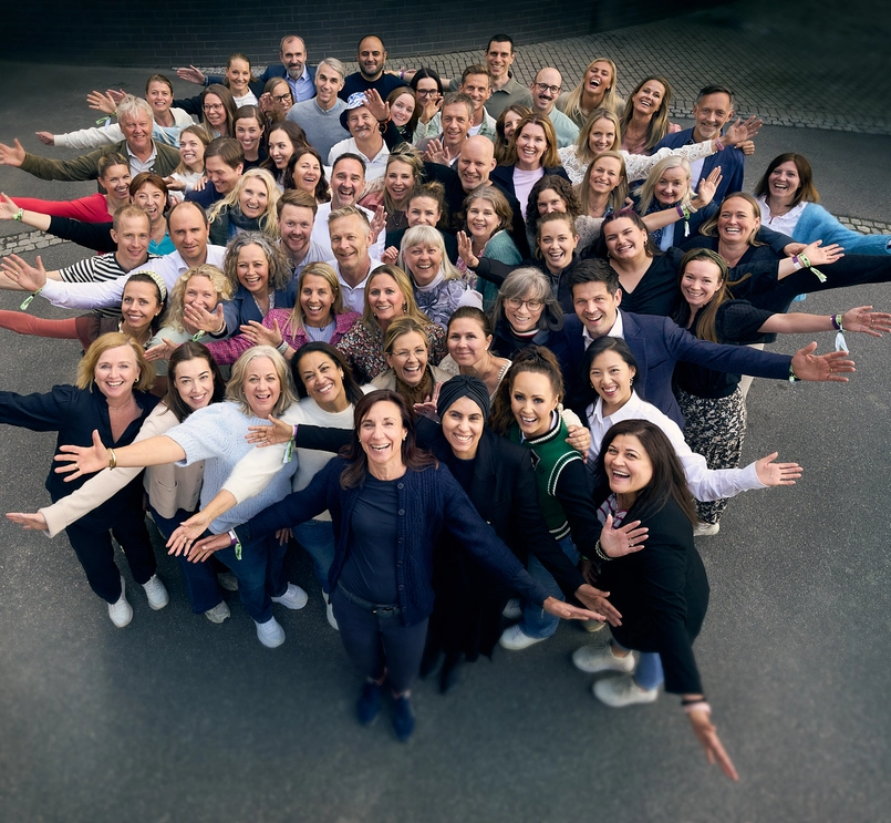 Gruppebilde av Novartis Norge sine ansatte