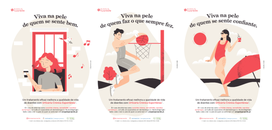 Viva na pele de quem se sente bem