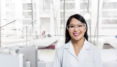 Scientist in laboratory