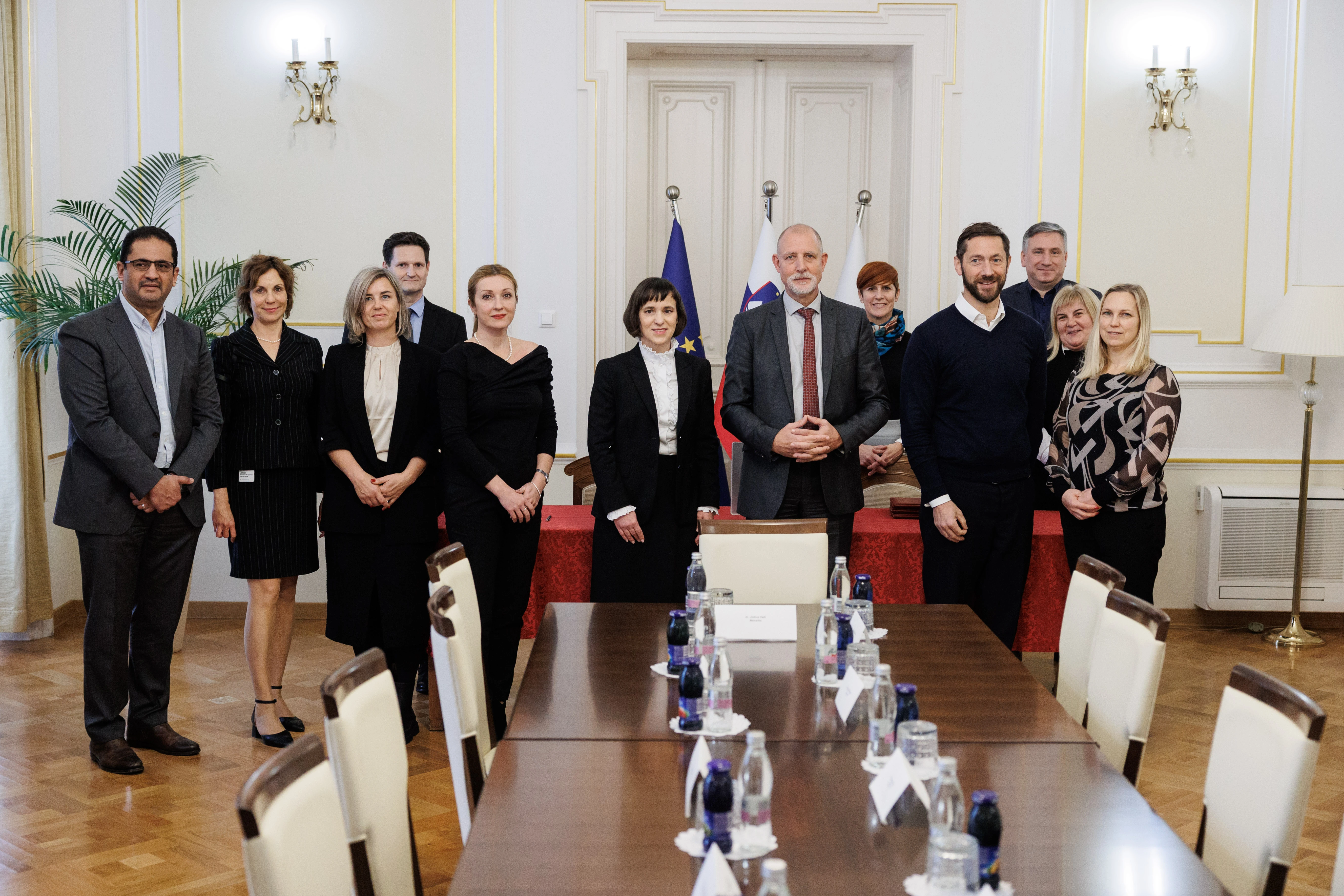 Group photo Prof. Dr. Gregor Majdič and Dr. Petra Štefanič Anderluh