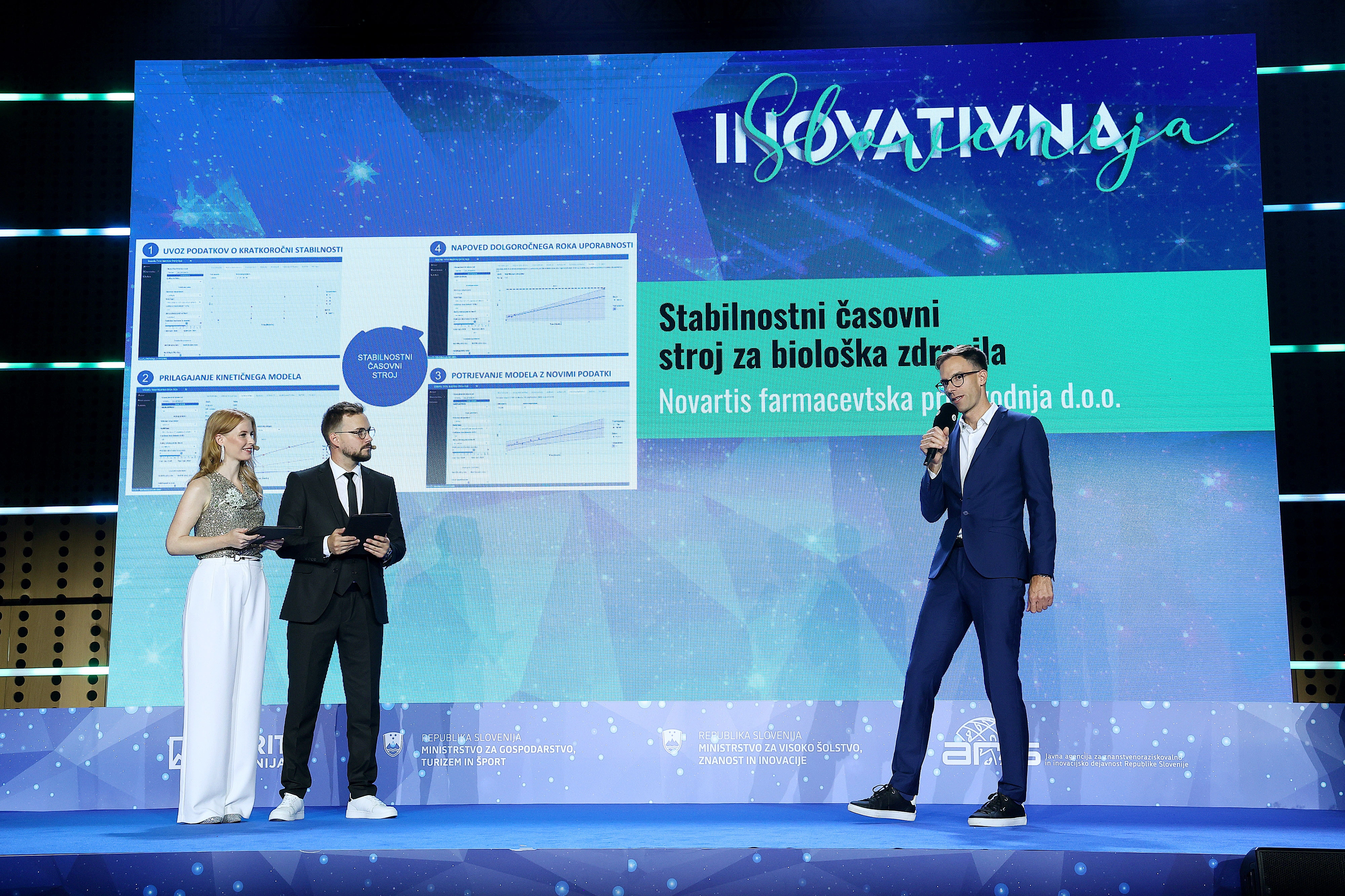 Matjaž Bončina from Novartis presented an innovation