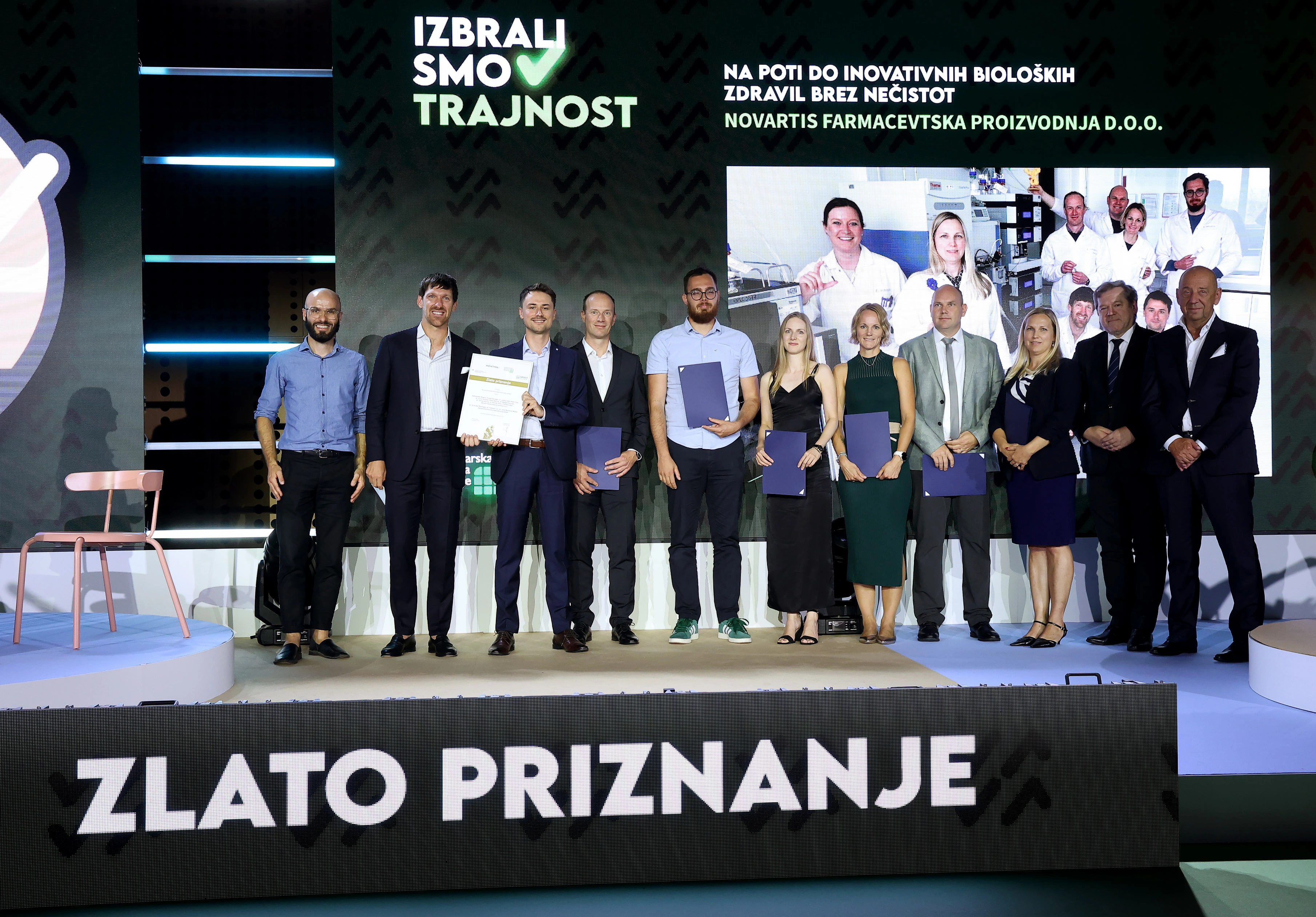 Novartis in Slovenia named one of Slovenia's best innovators