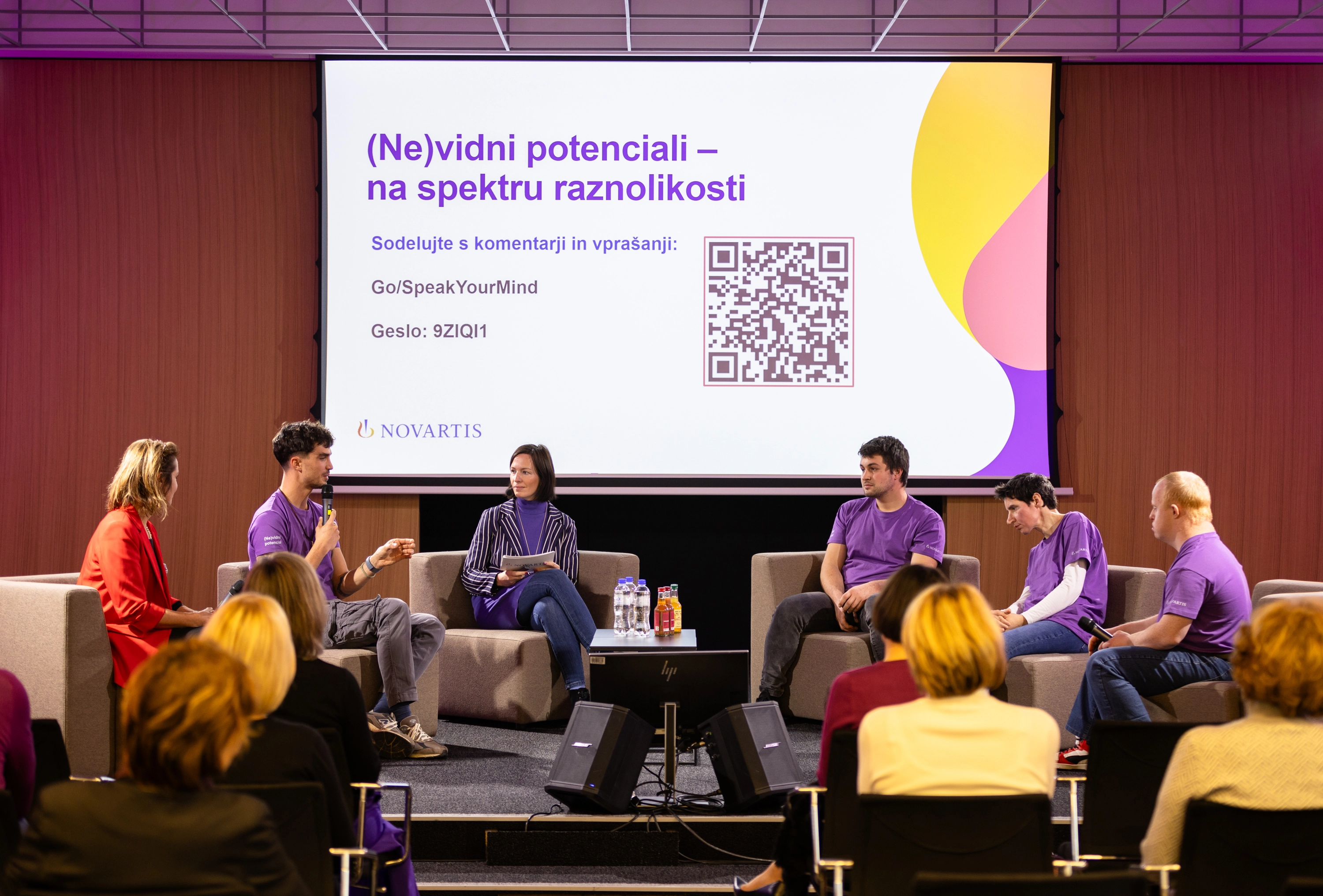 Members of the Association of Students with Disabilities of Slovenia