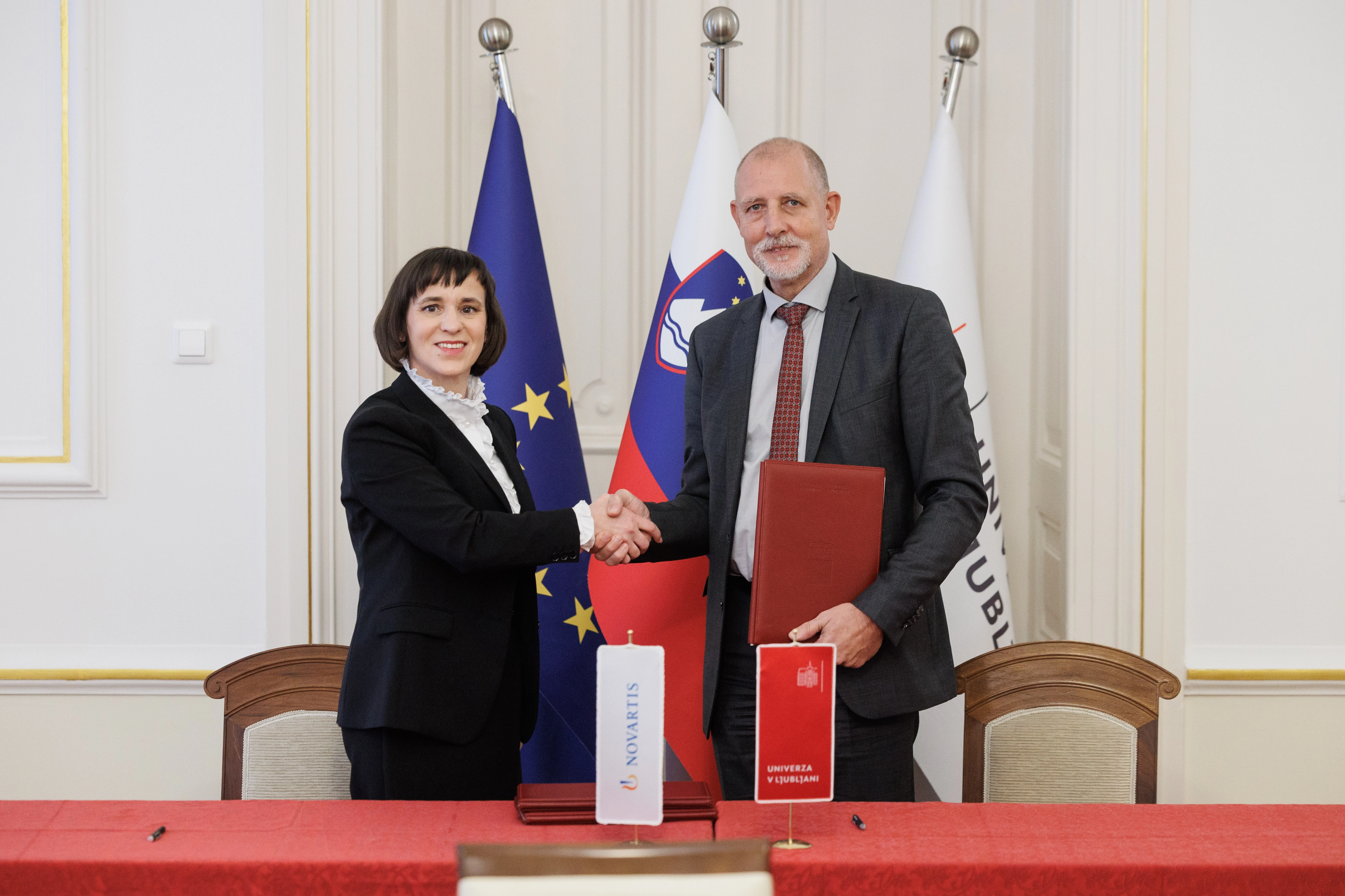 Prof. Dr. Gregor Majdič and Dr. Petra Štefanič Anderluh