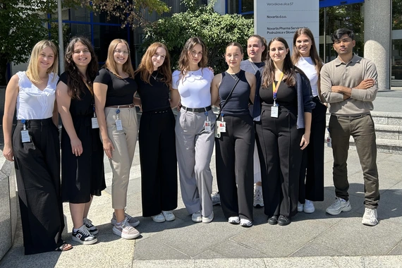 Poletno pripravništvo v sedežu družbe Novartis za mlade talente