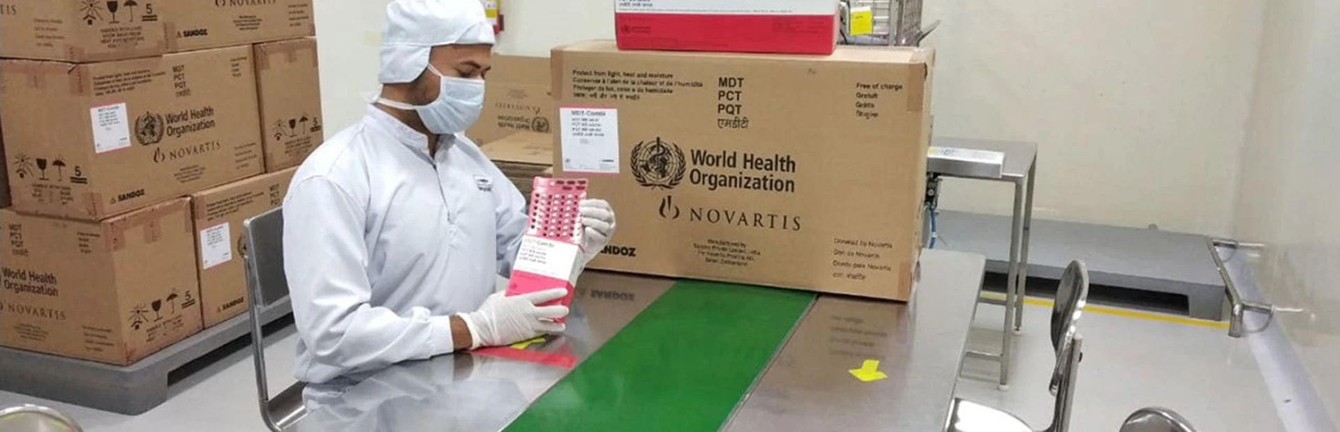 Sandoz in Kalwe, India ensures multidrug therapy (MTD) supply to WHO to fight leprosy