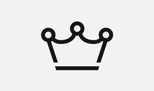 Icon representing a crown