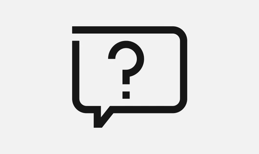 Icon representing a question