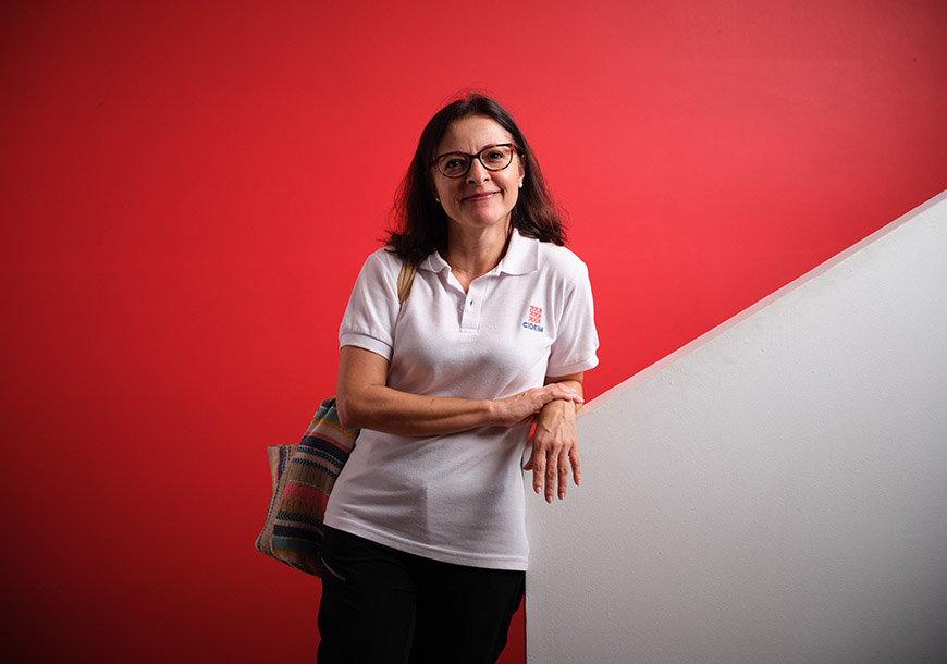 Alexandra Cossio Duque, a clinical and community research coordinator in Colombia