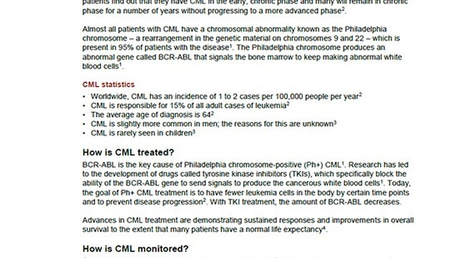 2017 CML Background Fact Sheet